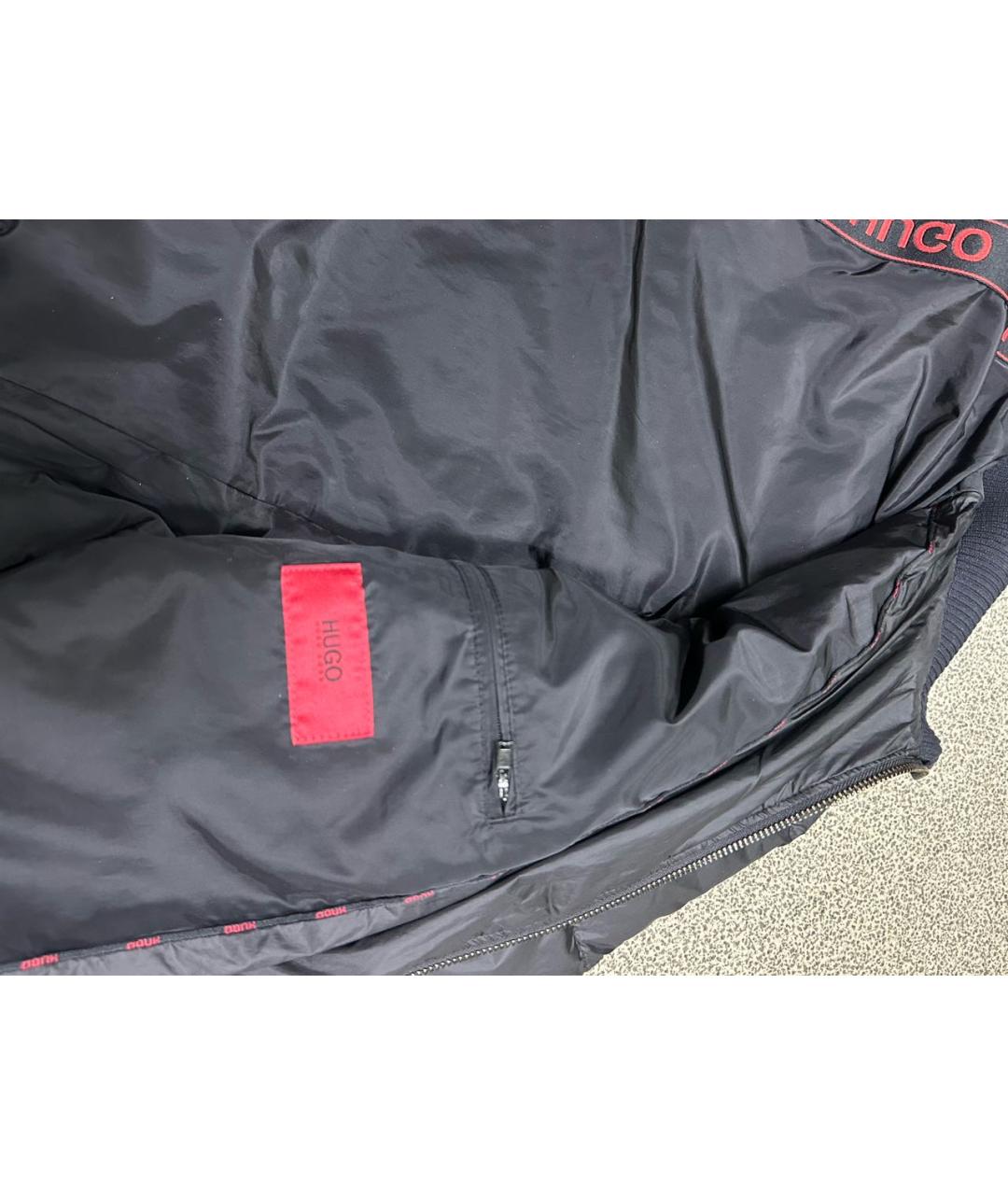 HUGO BOSS Антрацитовый пуховик, фото 6