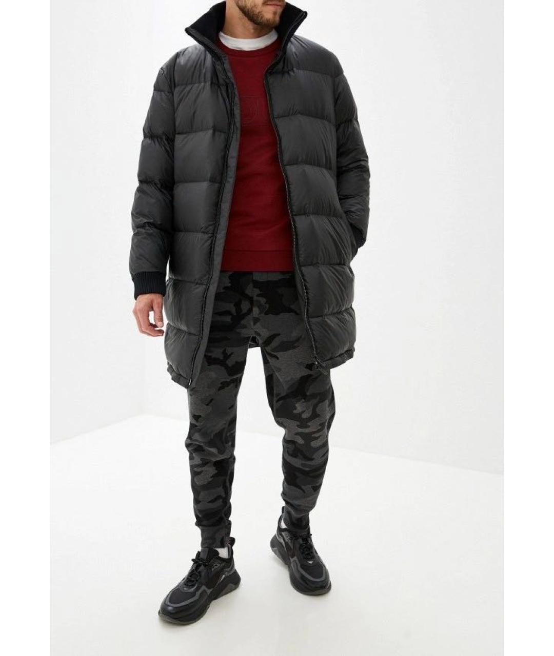 HUGO BOSS Антрацитовый пуховик, фото 3