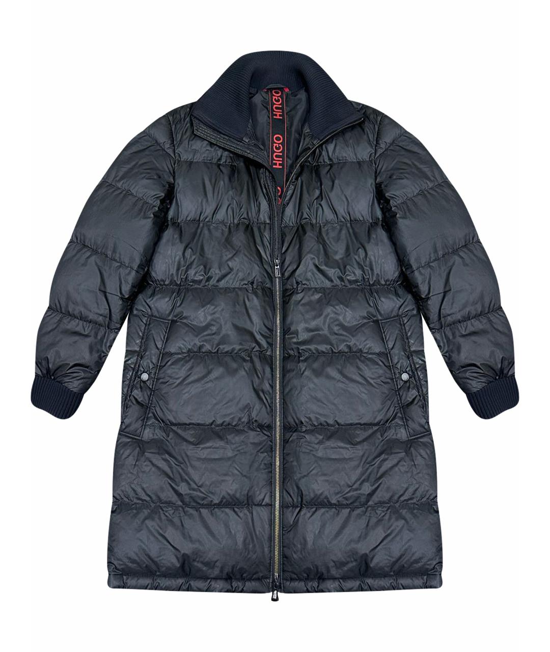 HUGO BOSS Антрацитовый пуховик, фото 1