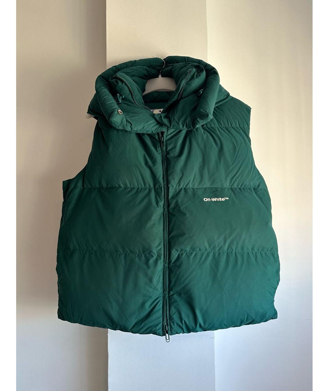 OFF-WHITE Зеленый жилет, фото 8