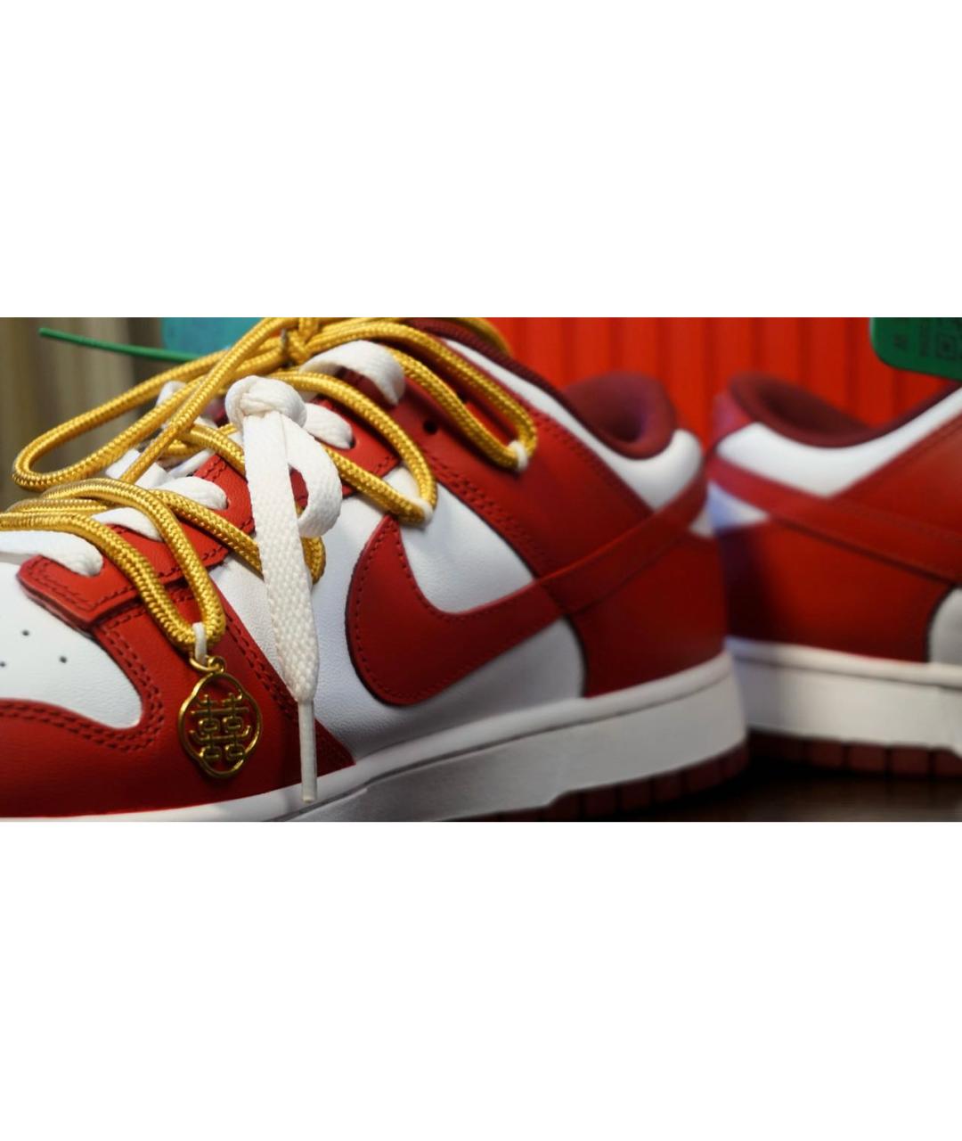 NIKE Мульти низкие кроссовки / кеды из искусственной кожи, фото 4