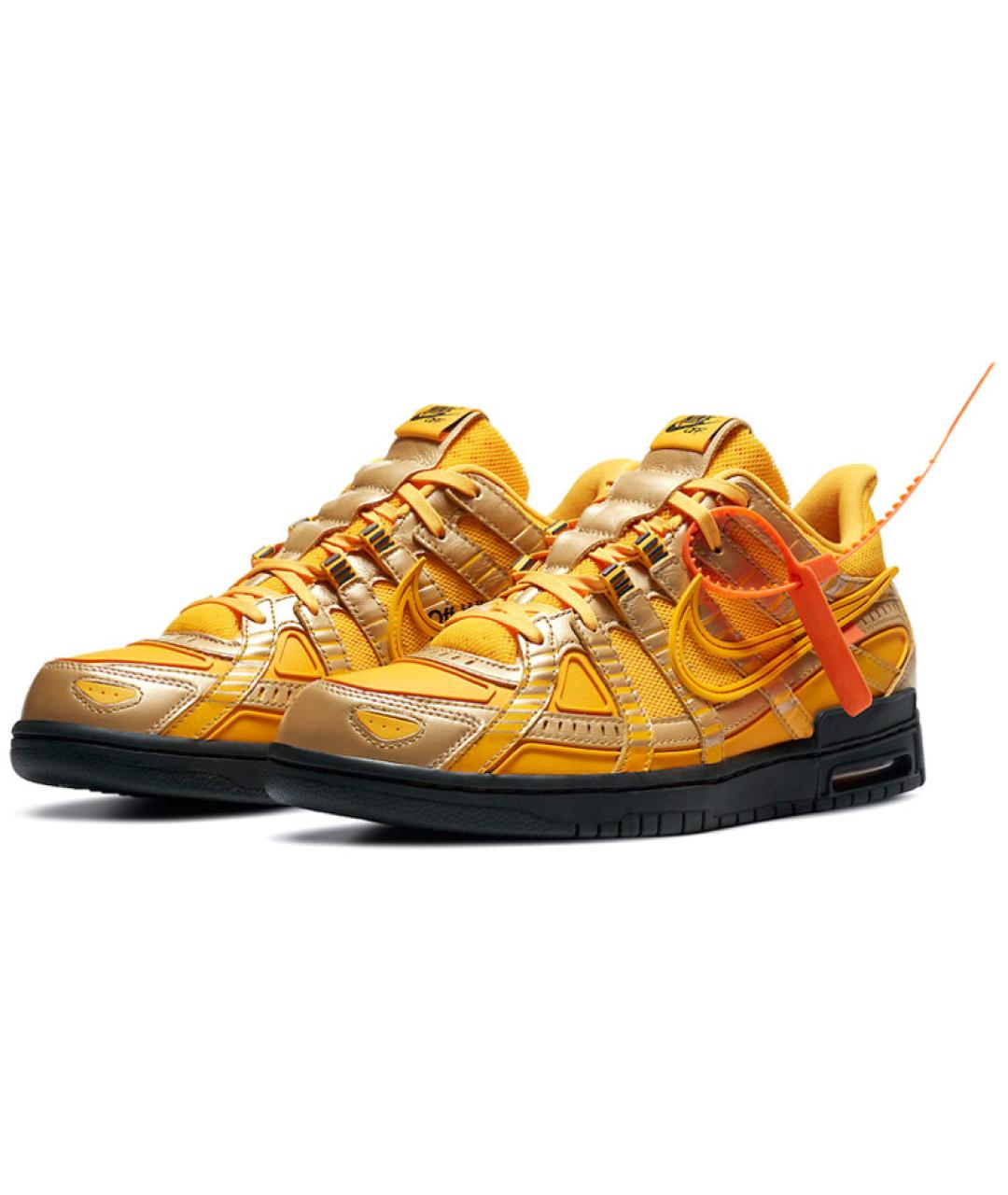 NIKE Золотые кроссовки, фото 4
