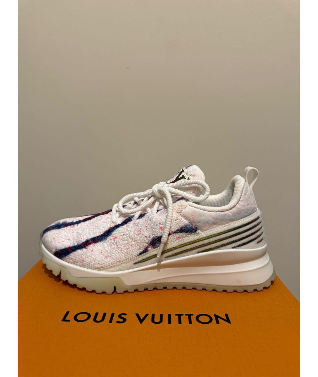 LOUIS VUITTON Белые низкие кроссовки / кеды, фото 7