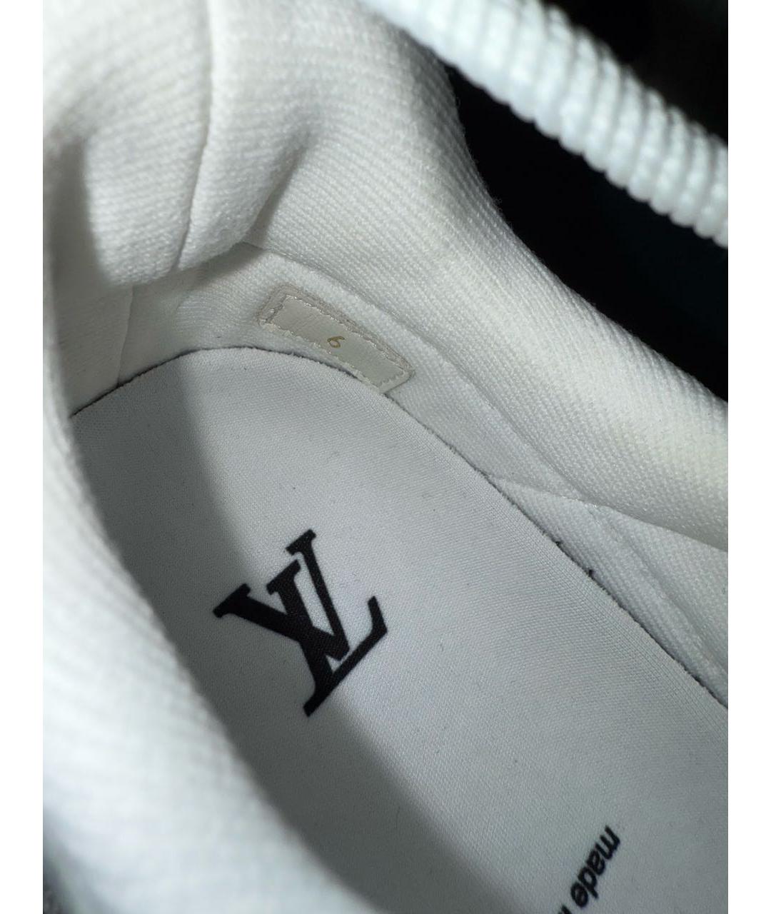 LOUIS VUITTON Белые низкие кроссовки / кеды, фото 5