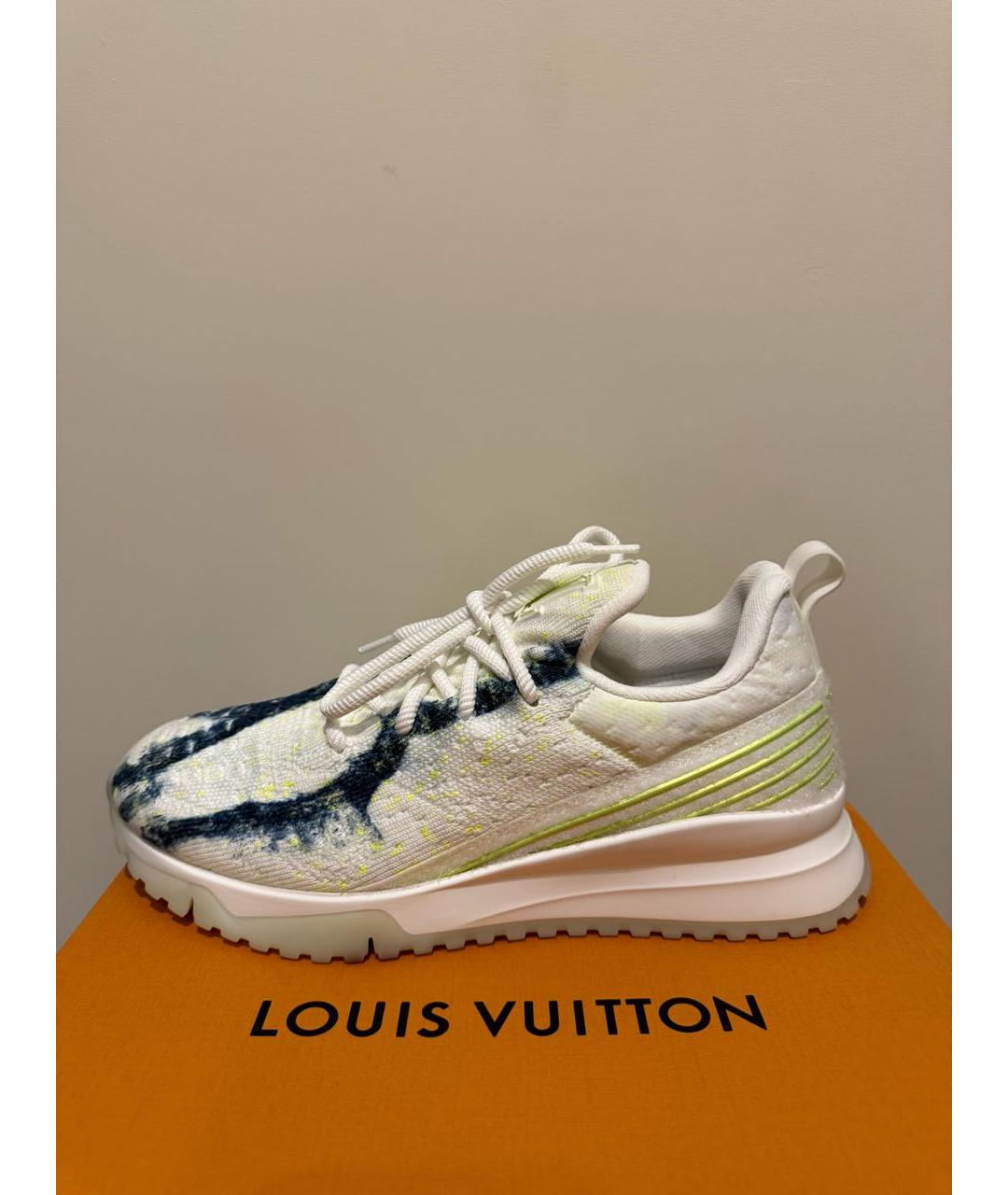 LOUIS VUITTON Белые низкие кроссовки / кеды, фото 7