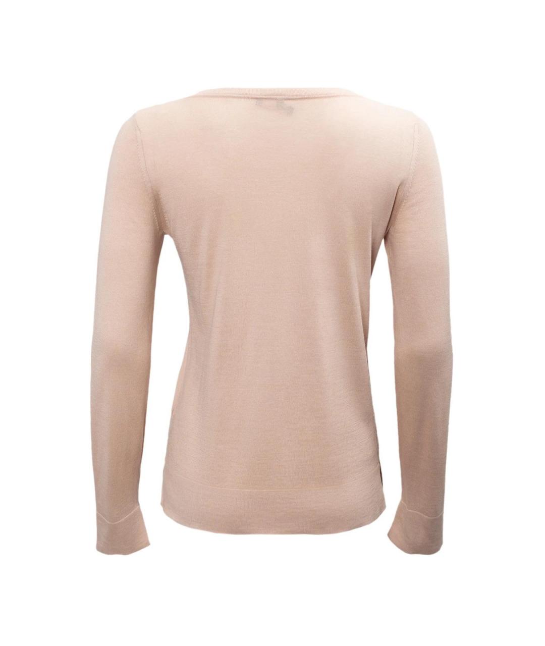 LORO PIANA Розовый хлопковый джемпер / свитер, фото 2