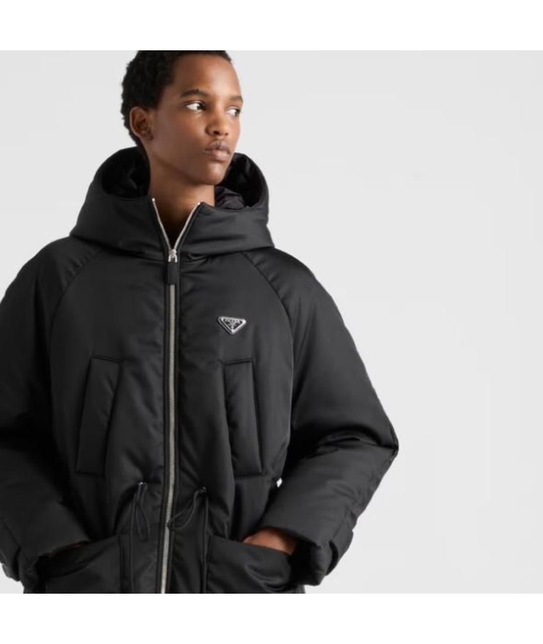 PRADA Черный пуховик, фото 3