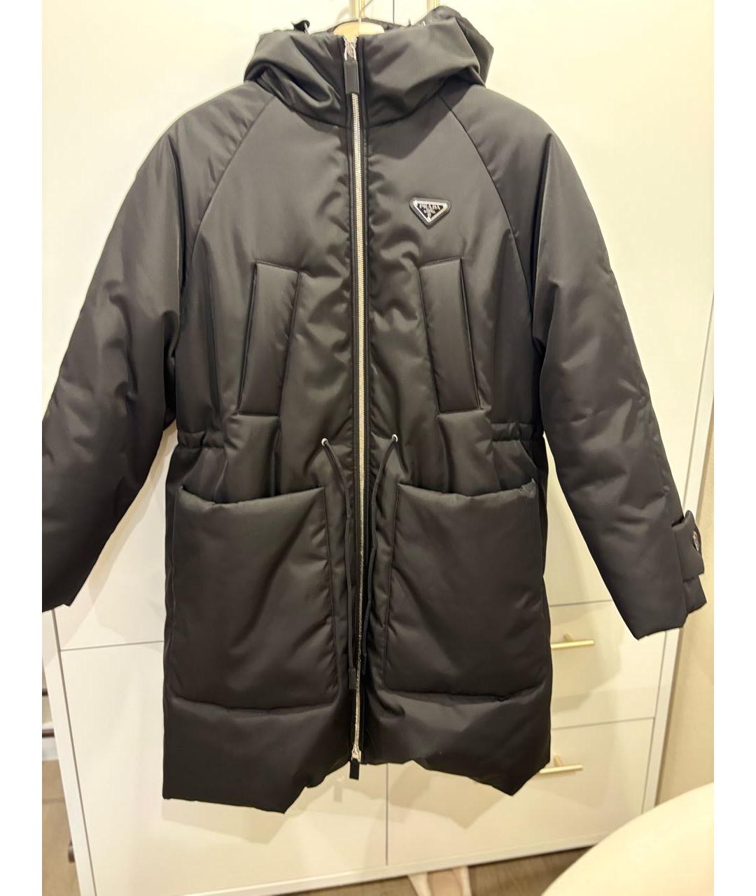 PRADA Черный пуховик, фото 6