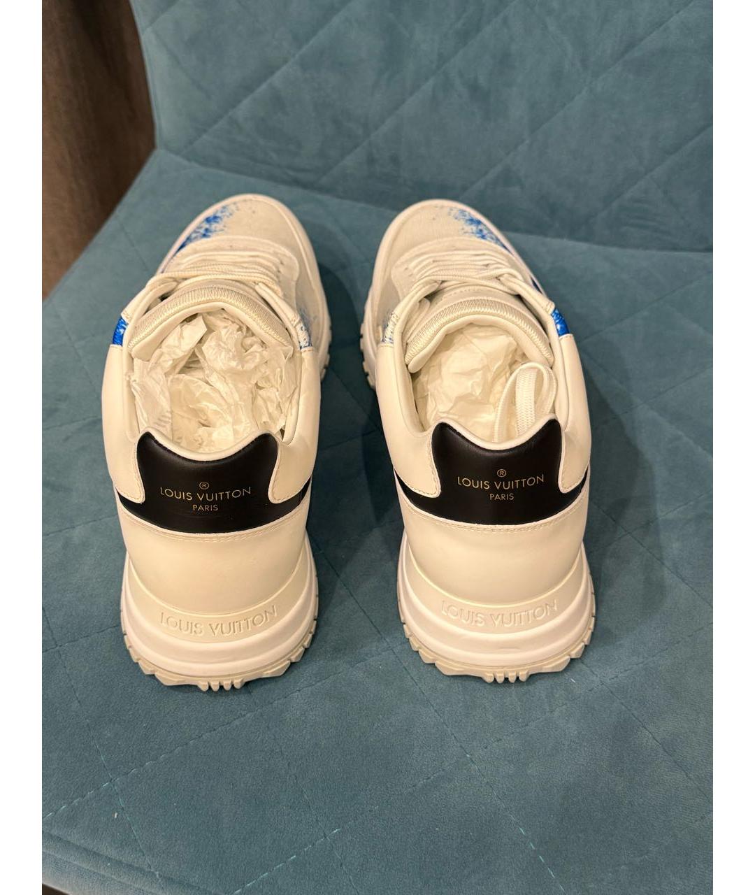 LOUIS VUITTON Белые кроссовки, фото 4