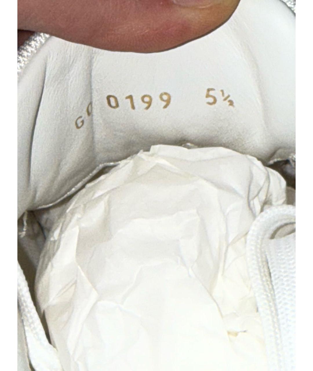 LOUIS VUITTON Белые кроссовки, фото 5