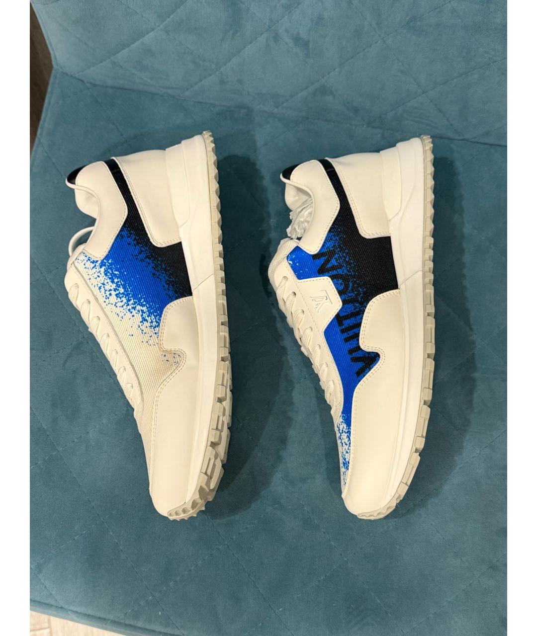 LOUIS VUITTON Белые кроссовки, фото 3