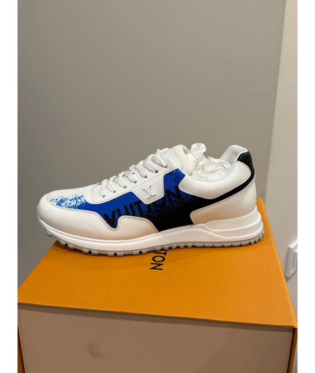 LOUIS VUITTON Белые кроссовки, фото 7