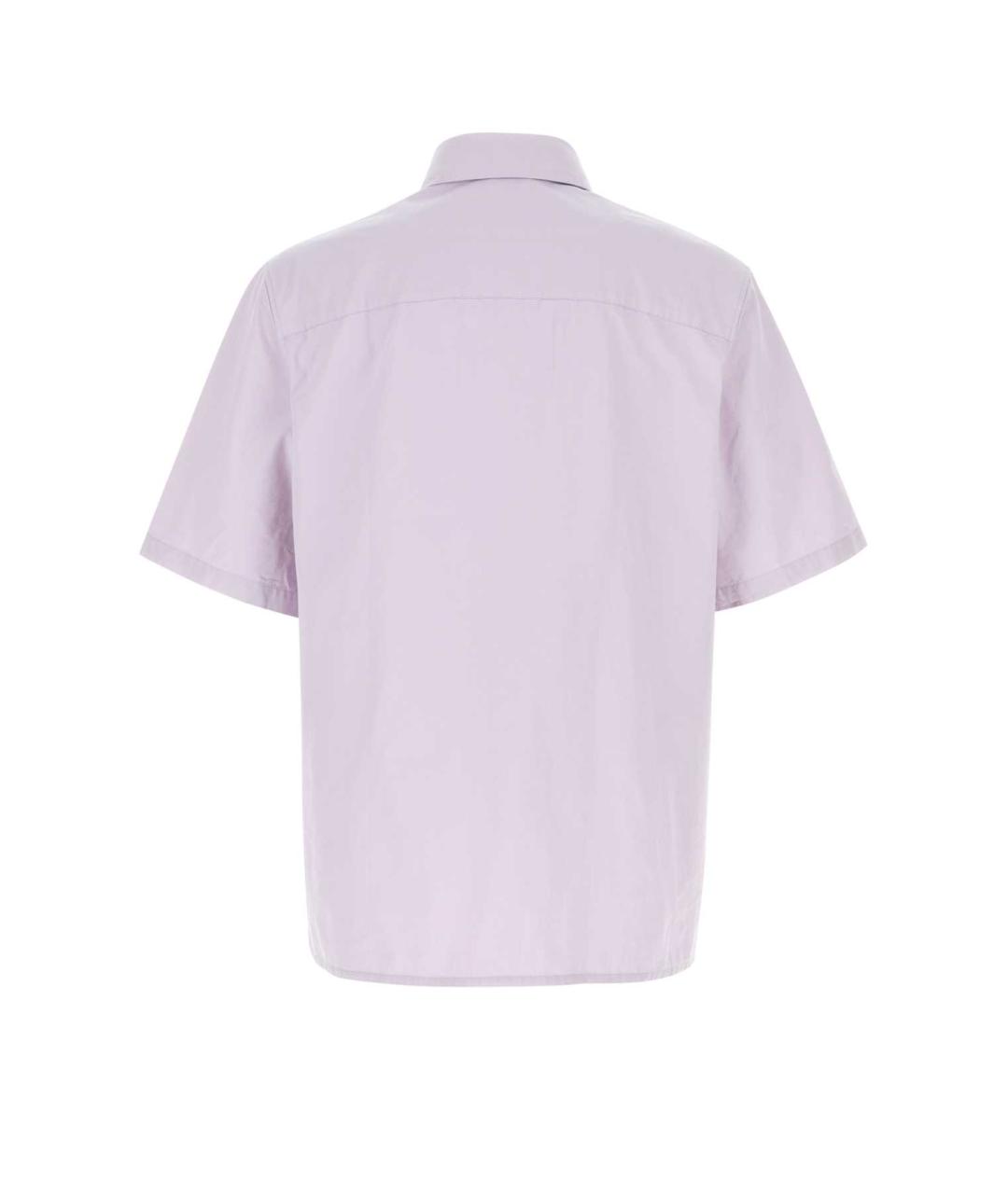 MAISON KITSUNE Фиолетовая хлопковая кэжуал рубашка, фото 2