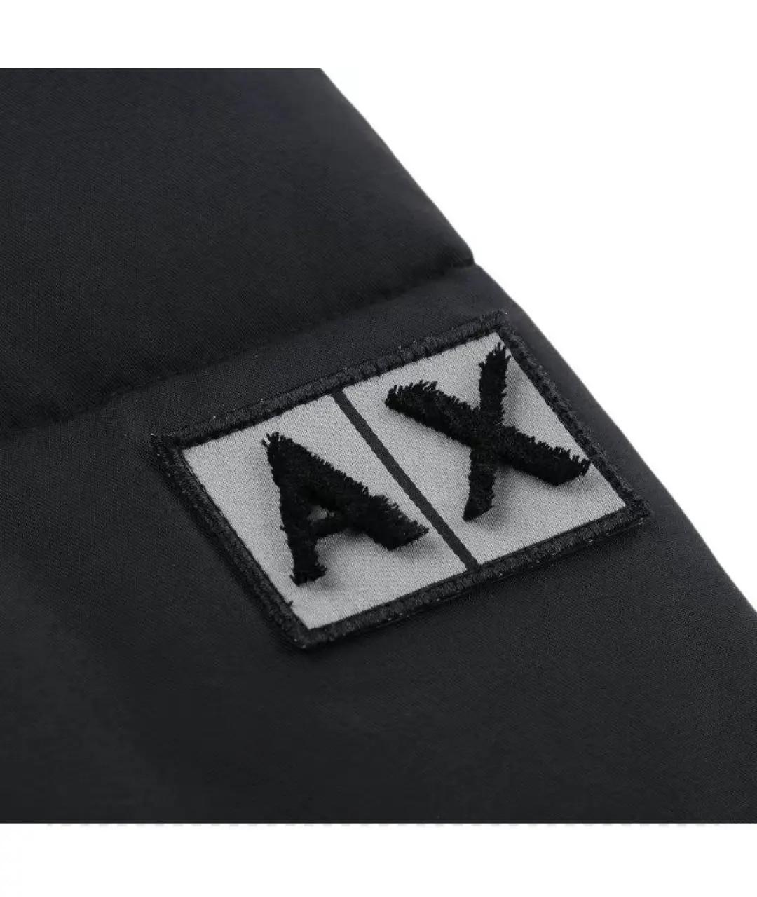 ARMANI EXCHANGE Серебрянный полиэстеровый пуховик, фото 7