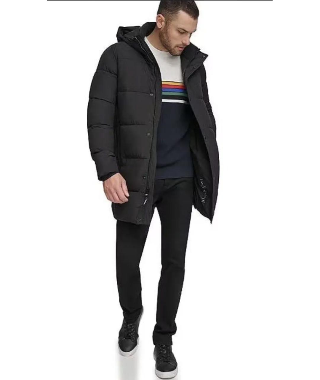 CALVIN KLEIN Черный пуховик, фото 5