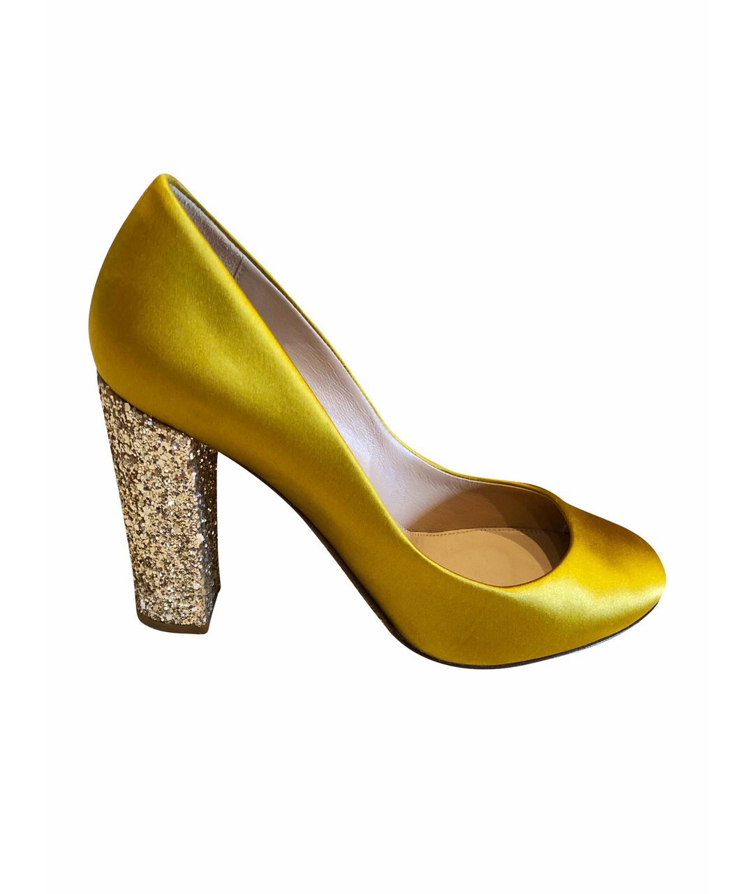 MICHAEL KORS Желтые текстильные туфли, фото 1