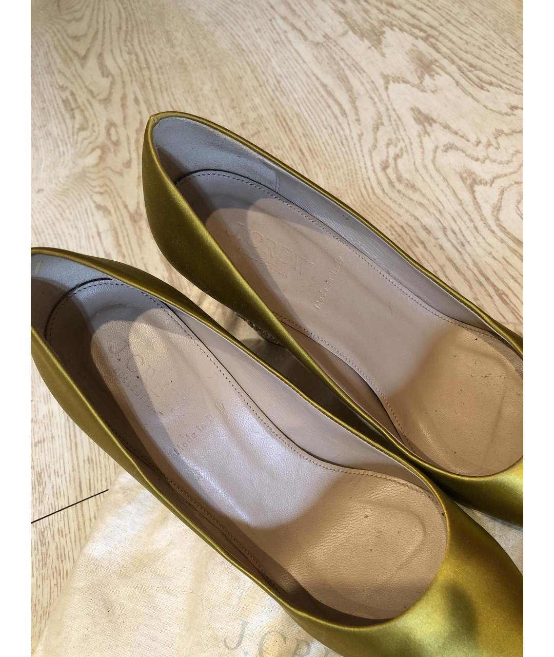 MICHAEL KORS Желтые текстильные туфли, фото 3
