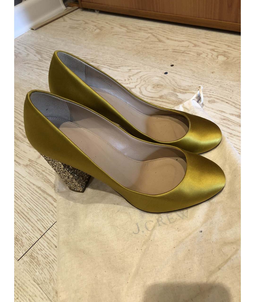 MICHAEL KORS Желтые текстильные туфли, фото 5