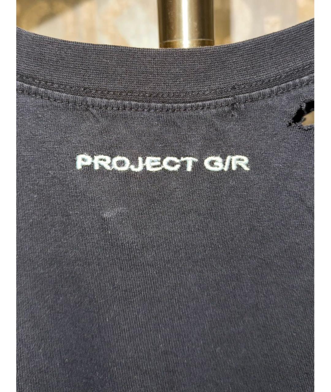 GRAILZ PROJECT G/R Черная хлопковая футболка, фото 4