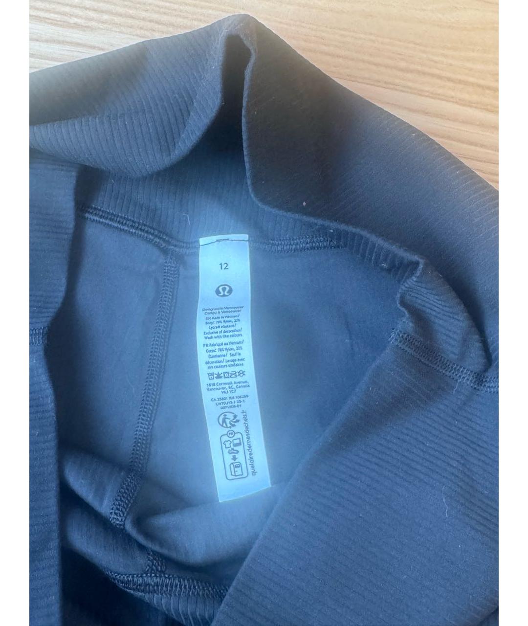 Lululemon Черные спортивные брюки и шорты, фото 3