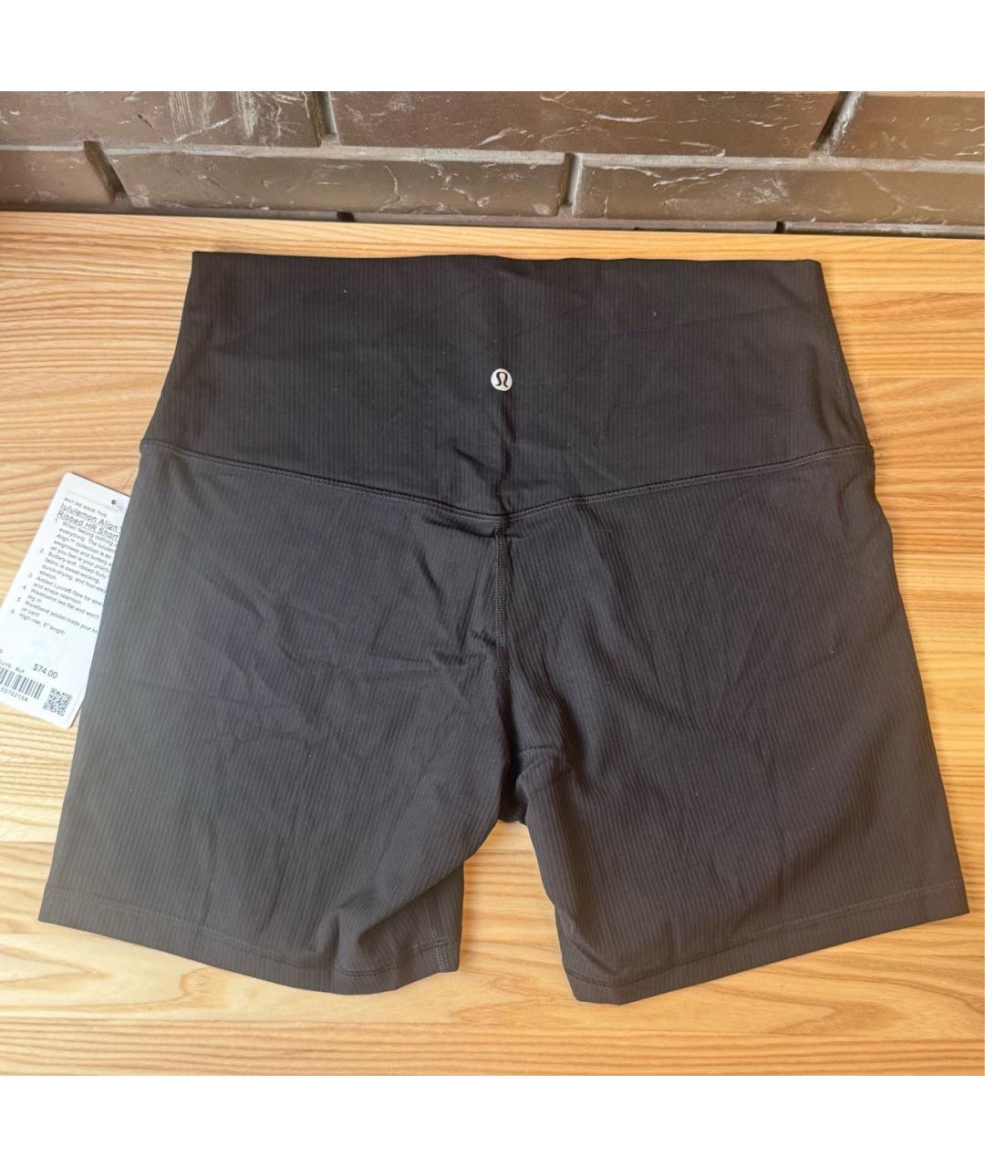 Lululemon Черные спортивные брюки и шорты, фото 2