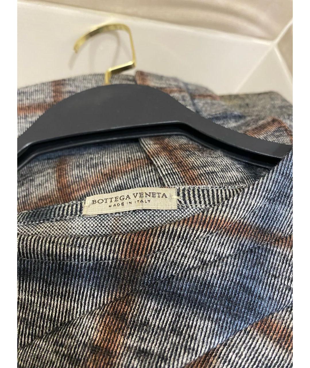 BOTTEGA VENETA Мульти шерстяное повседневное платье, фото 8