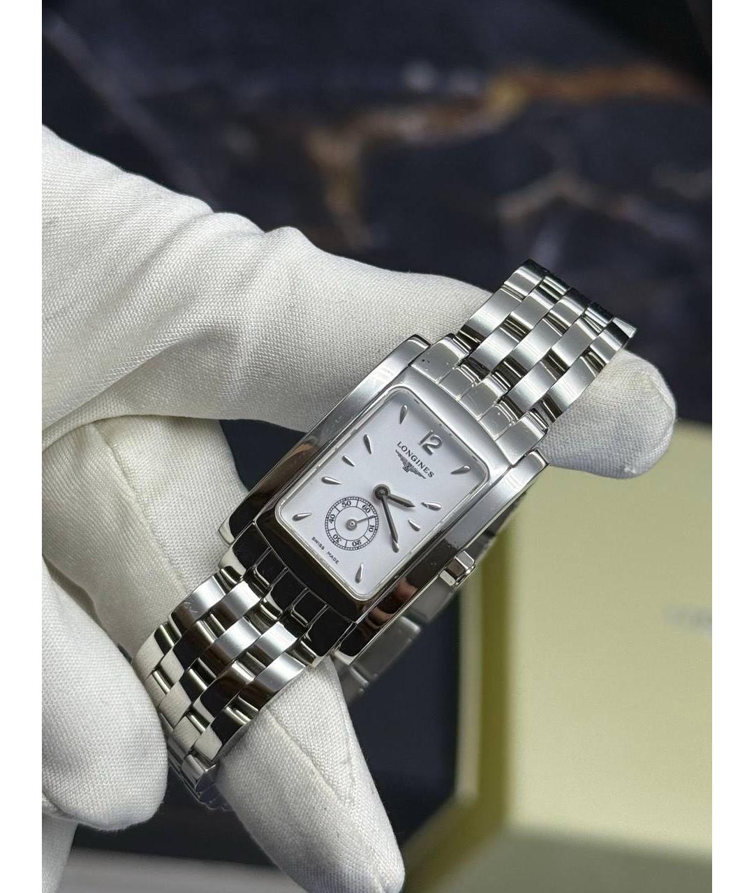LONGINES Серебряные металлические часы, фото 2