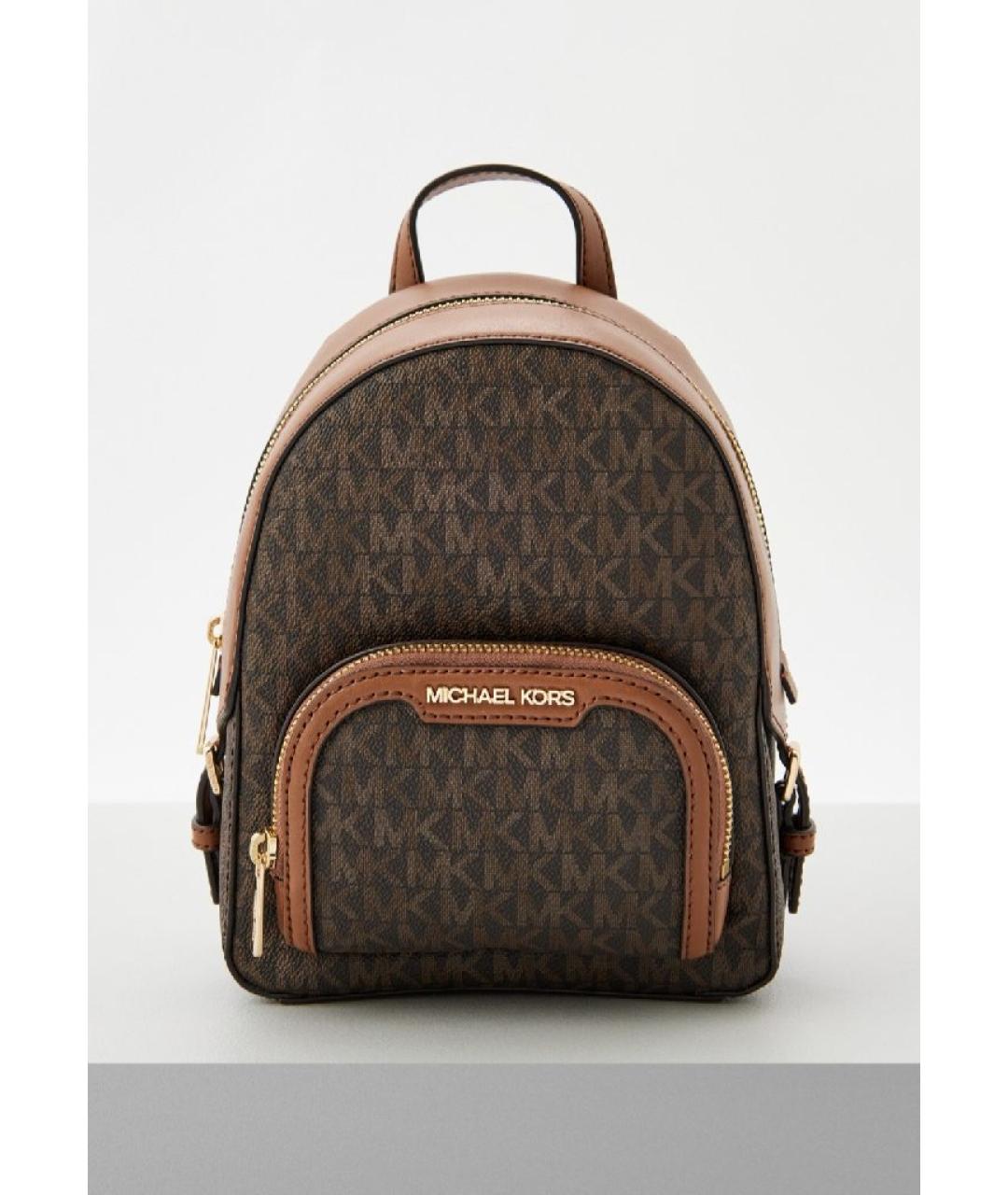 MICHAEL KORS Коричневый рюкзак, фото 10