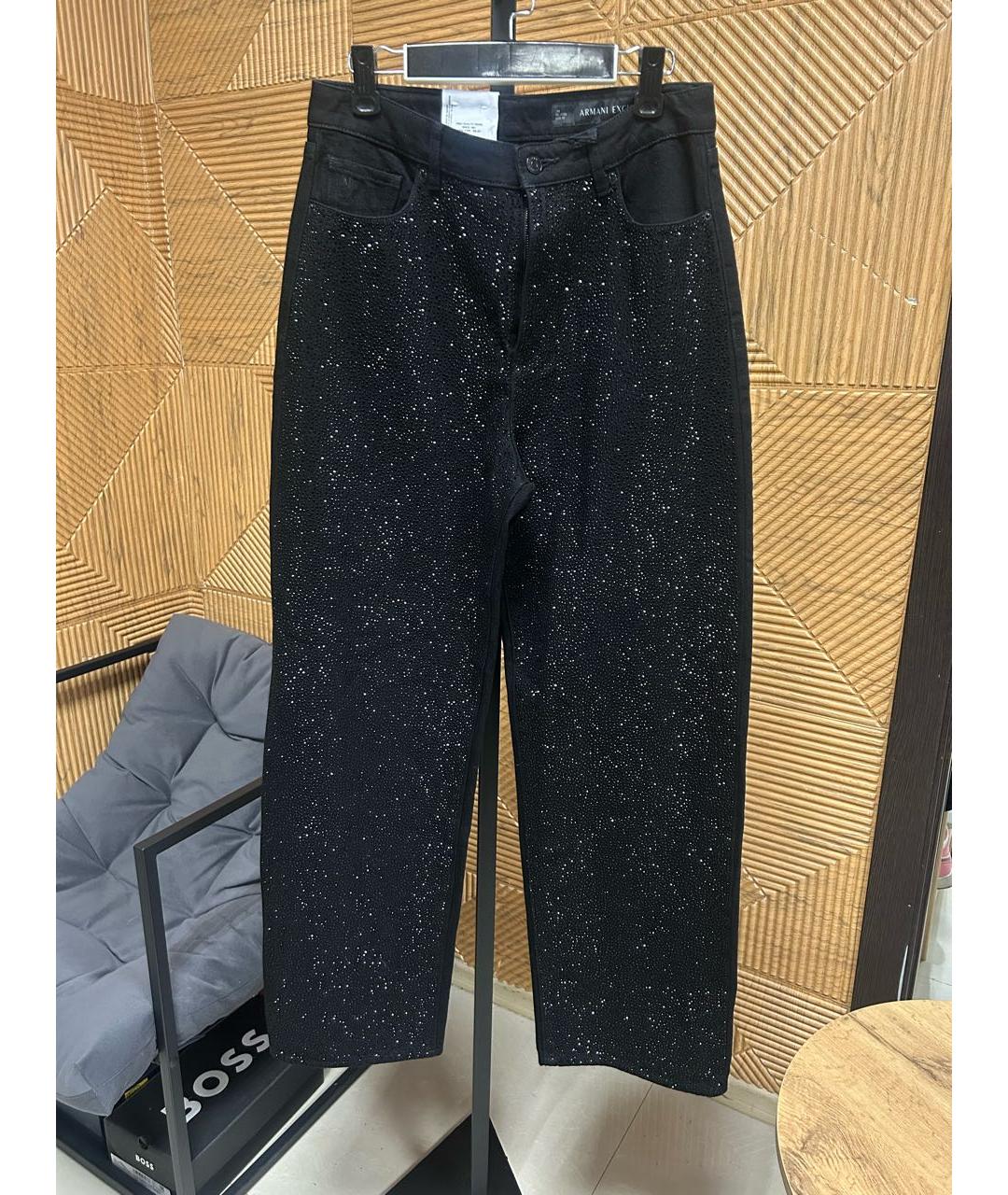 ARMANI EXCHANGE Черные джинсы клеш, фото 2
