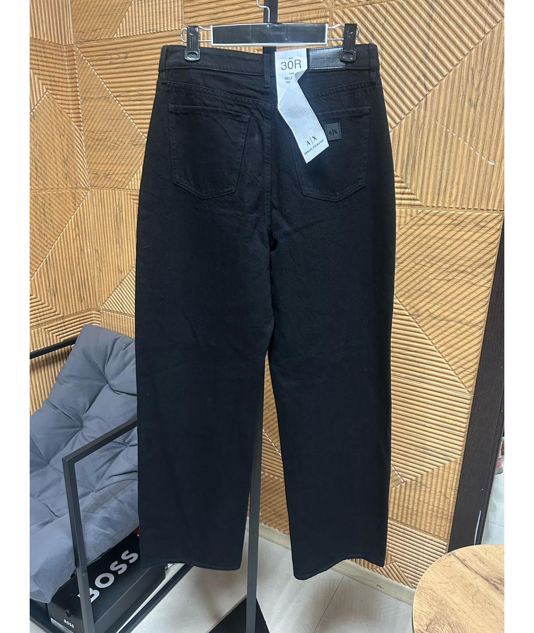 ARMANI EXCHANGE Черные джинсы клеш, фото 4