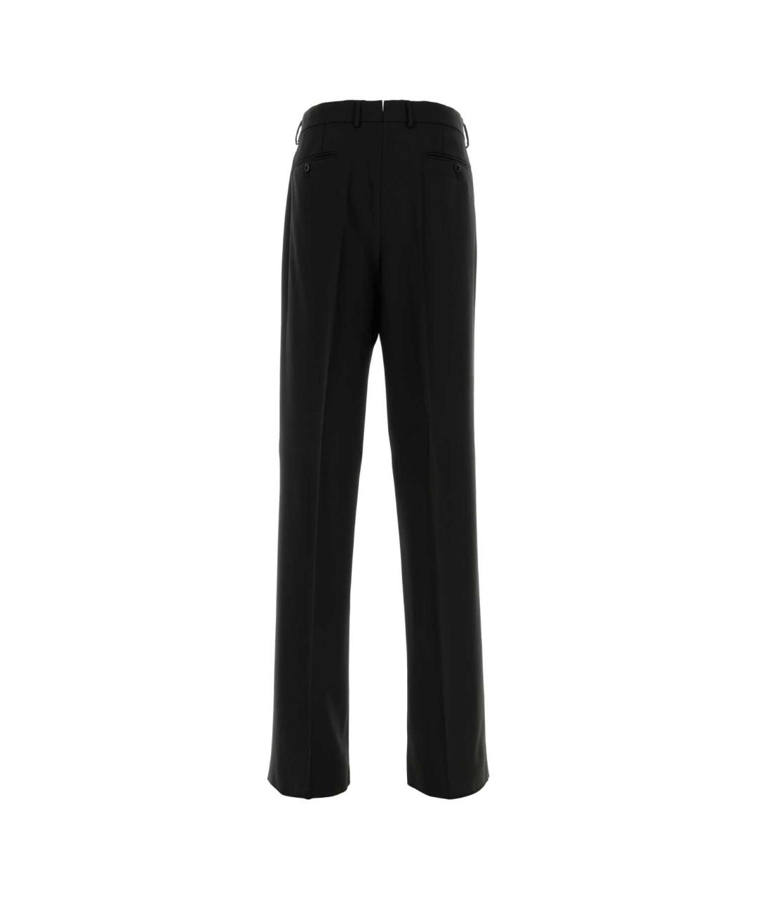 TOM FORD Черные шерстяные повседневные брюки, фото 2