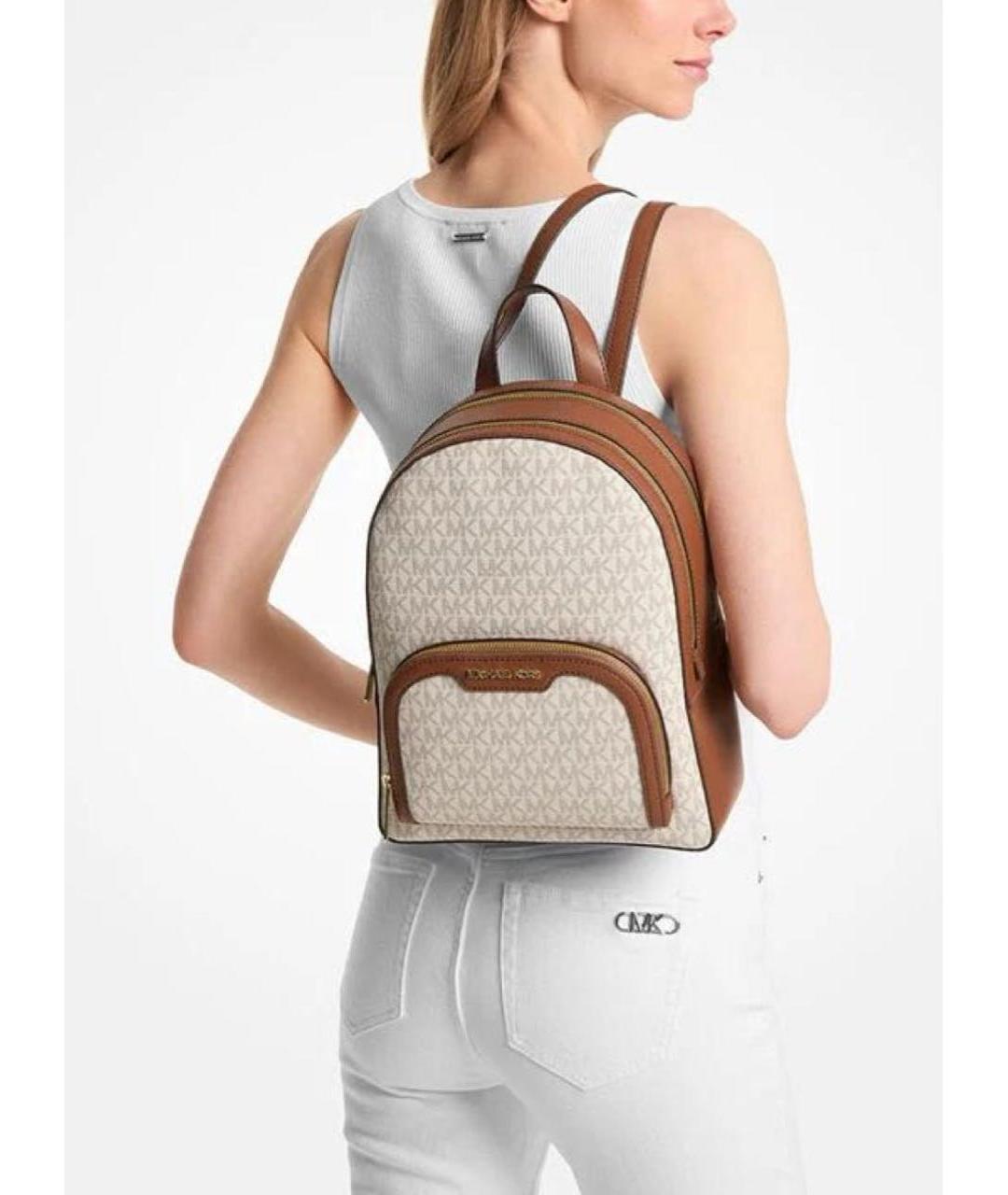 MICHAEL KORS Бежевый рюкзак, фото 2