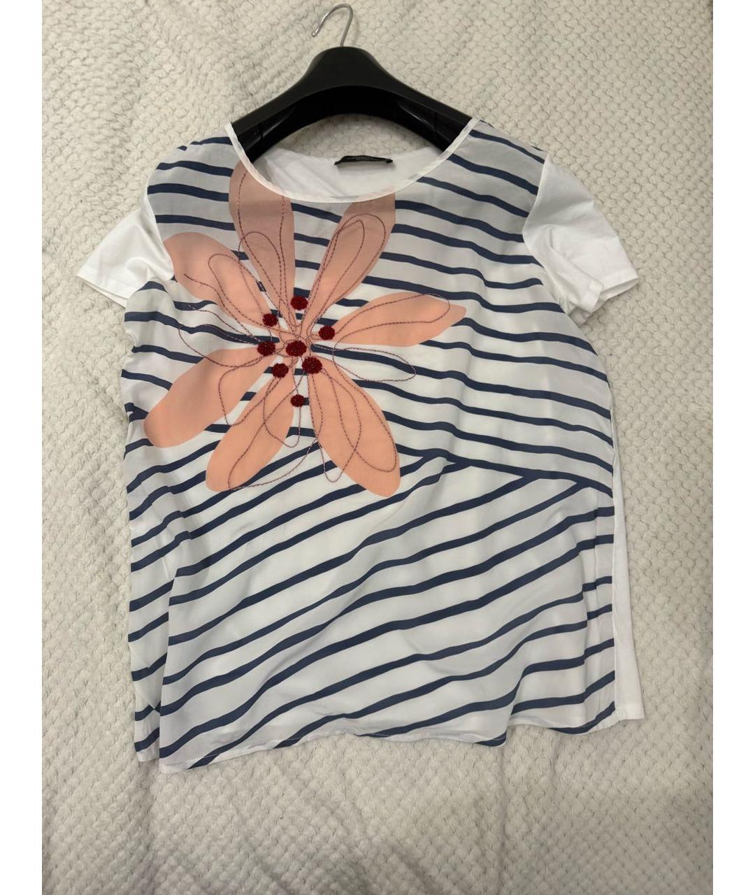 WEEKEND MAX MARA Мульти шелковая блузы, фото 2