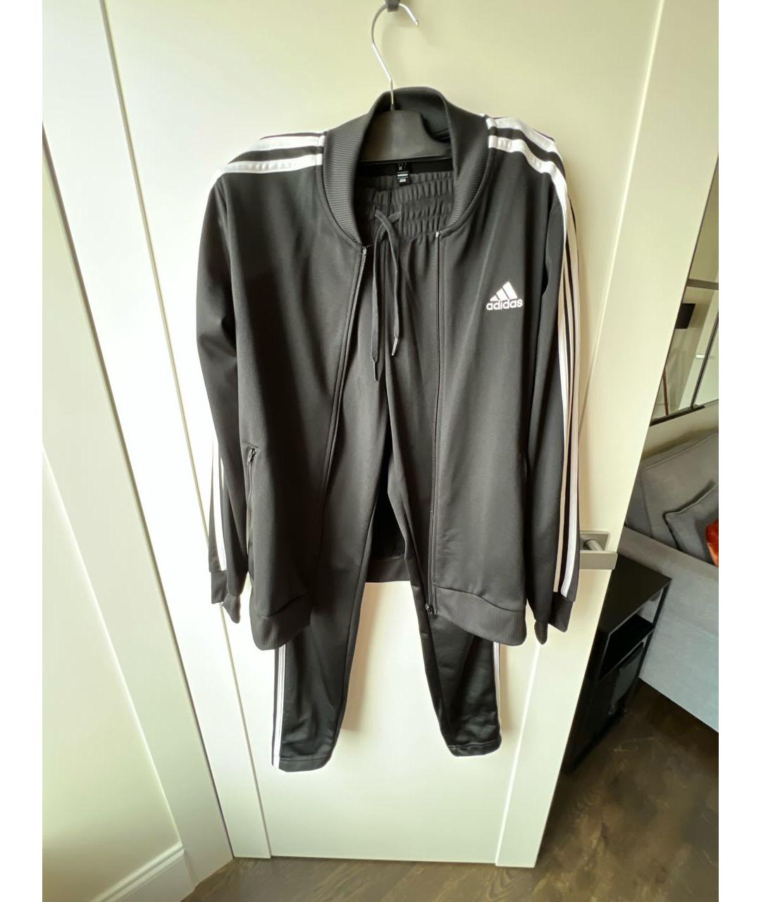 ADIDAS Черный полиамидовый спортивные костюмы, фото 4