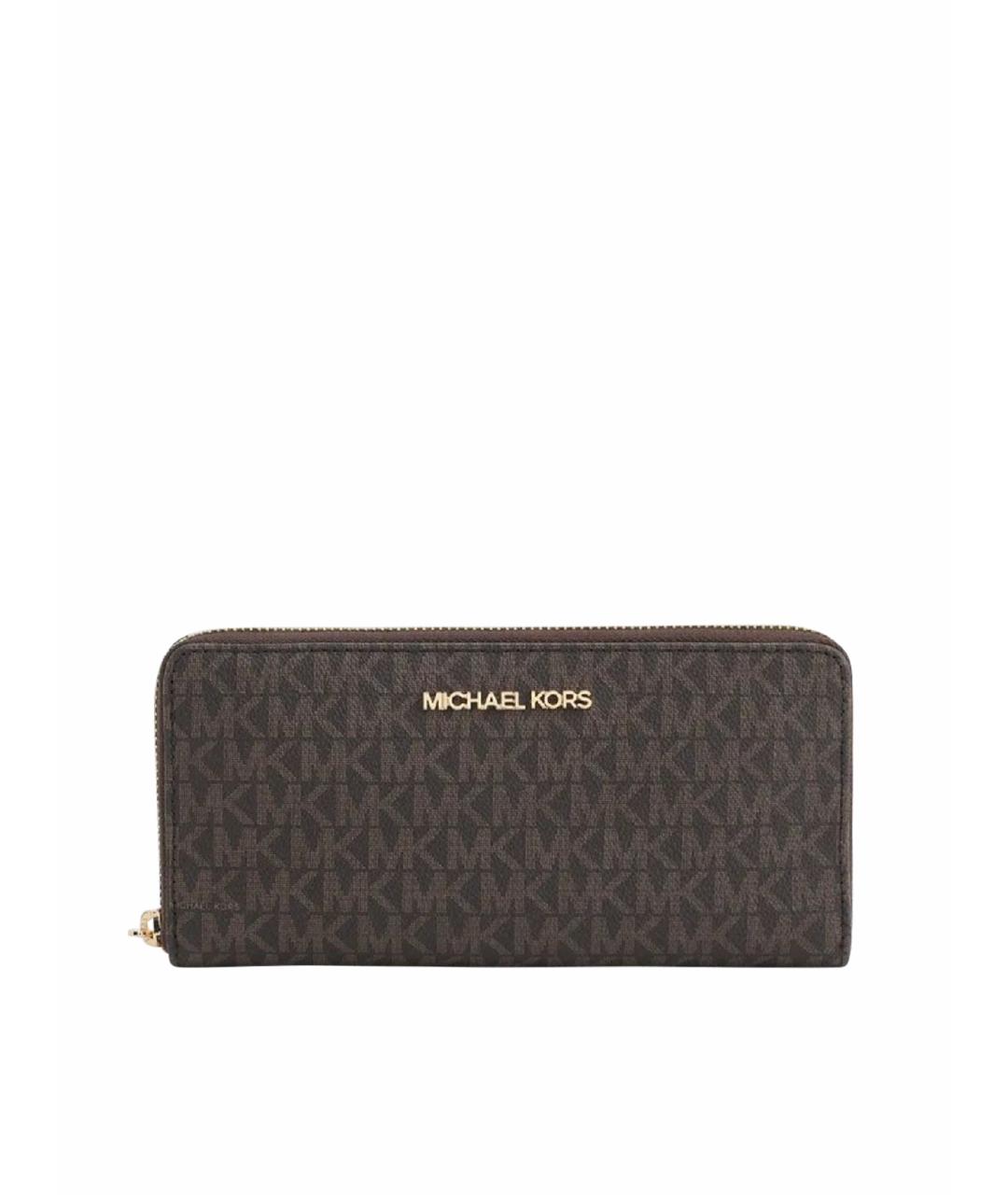 MICHAEL KORS Коричневый кошелек, фото 1