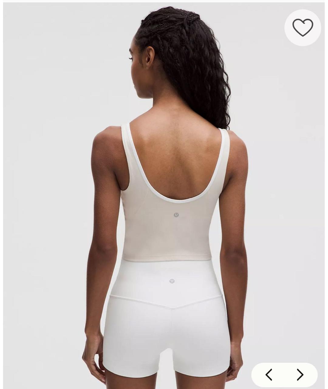 Lululemon Бежевая майка, фото 6