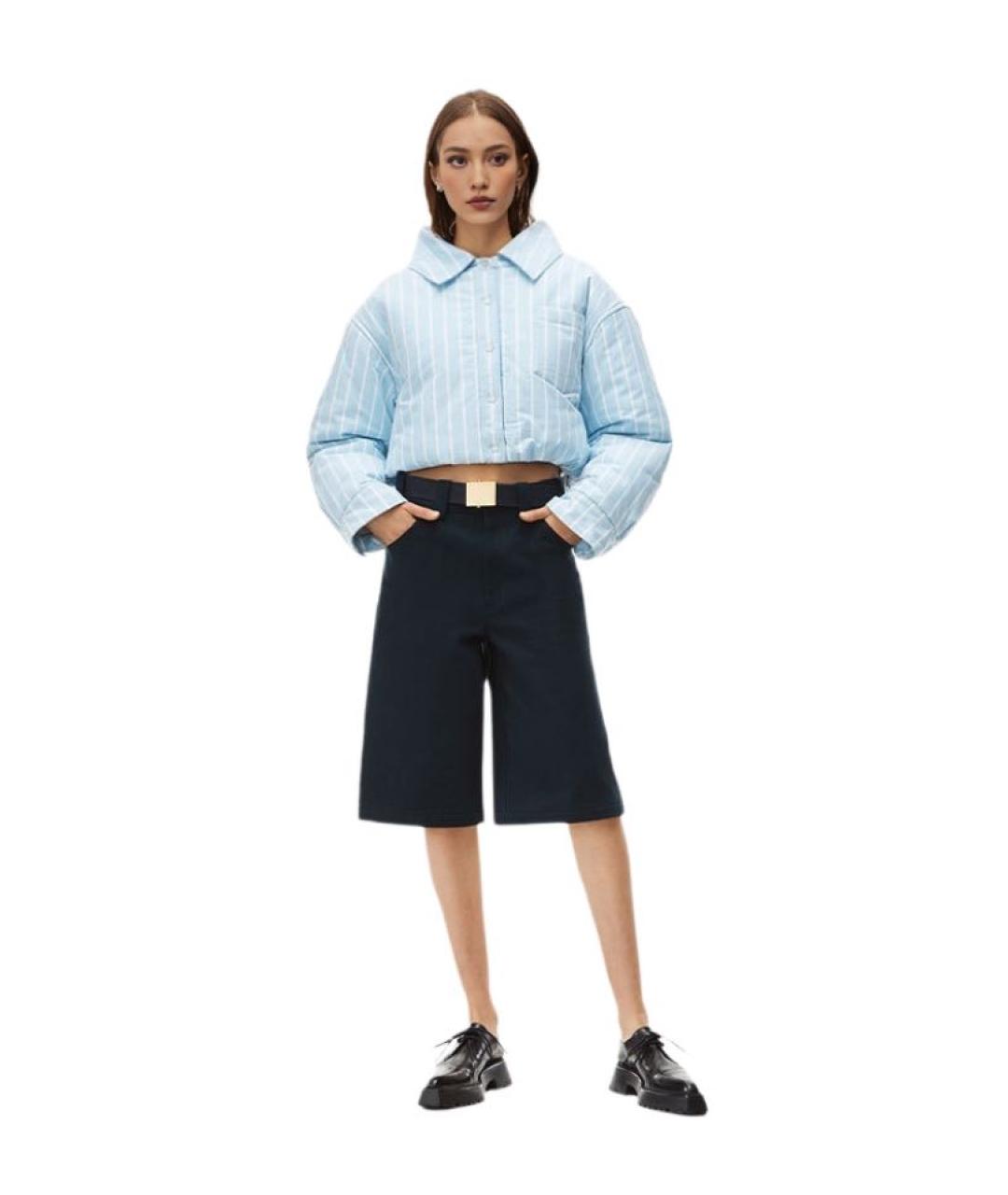 ALEXANDER WANG Голубая куртка, фото 3