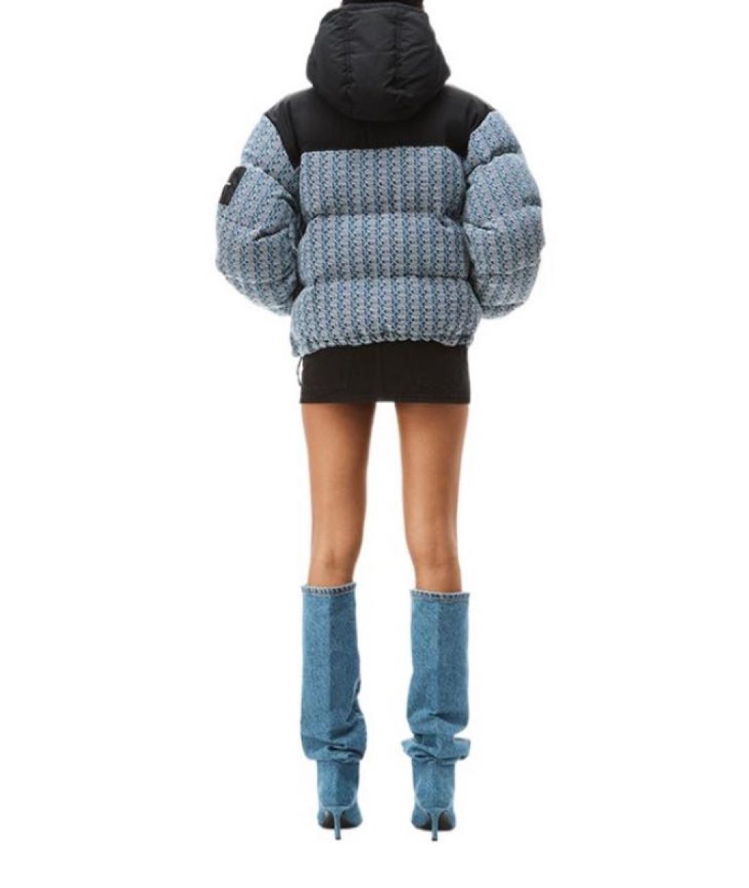 ALEXANDER WANG Темно-синий пуховик, фото 3