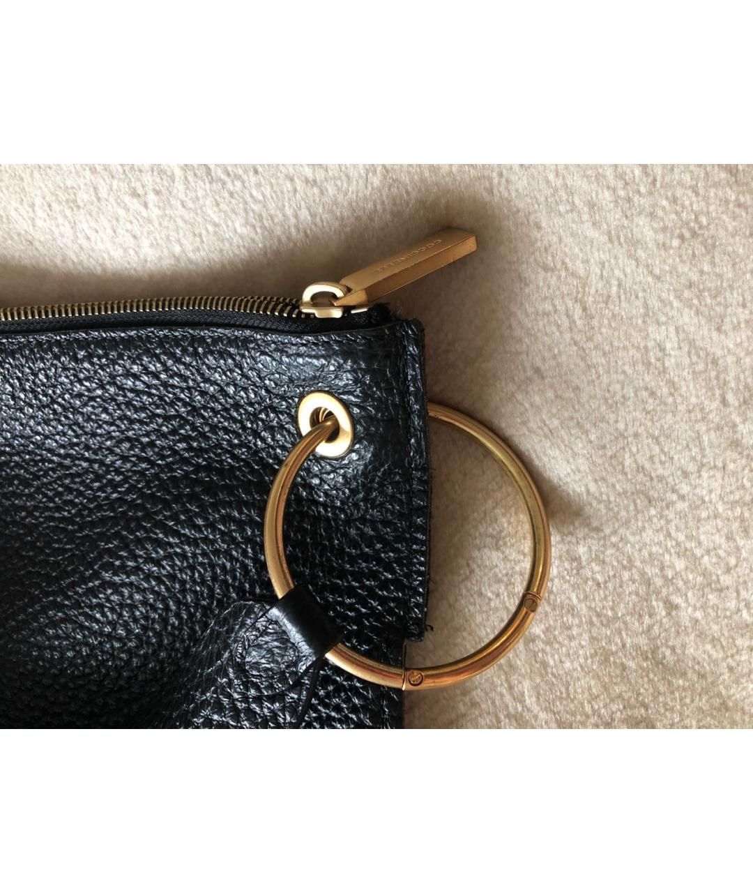 COCCINELLE Черная кожаная сумка через плечо, фото 5