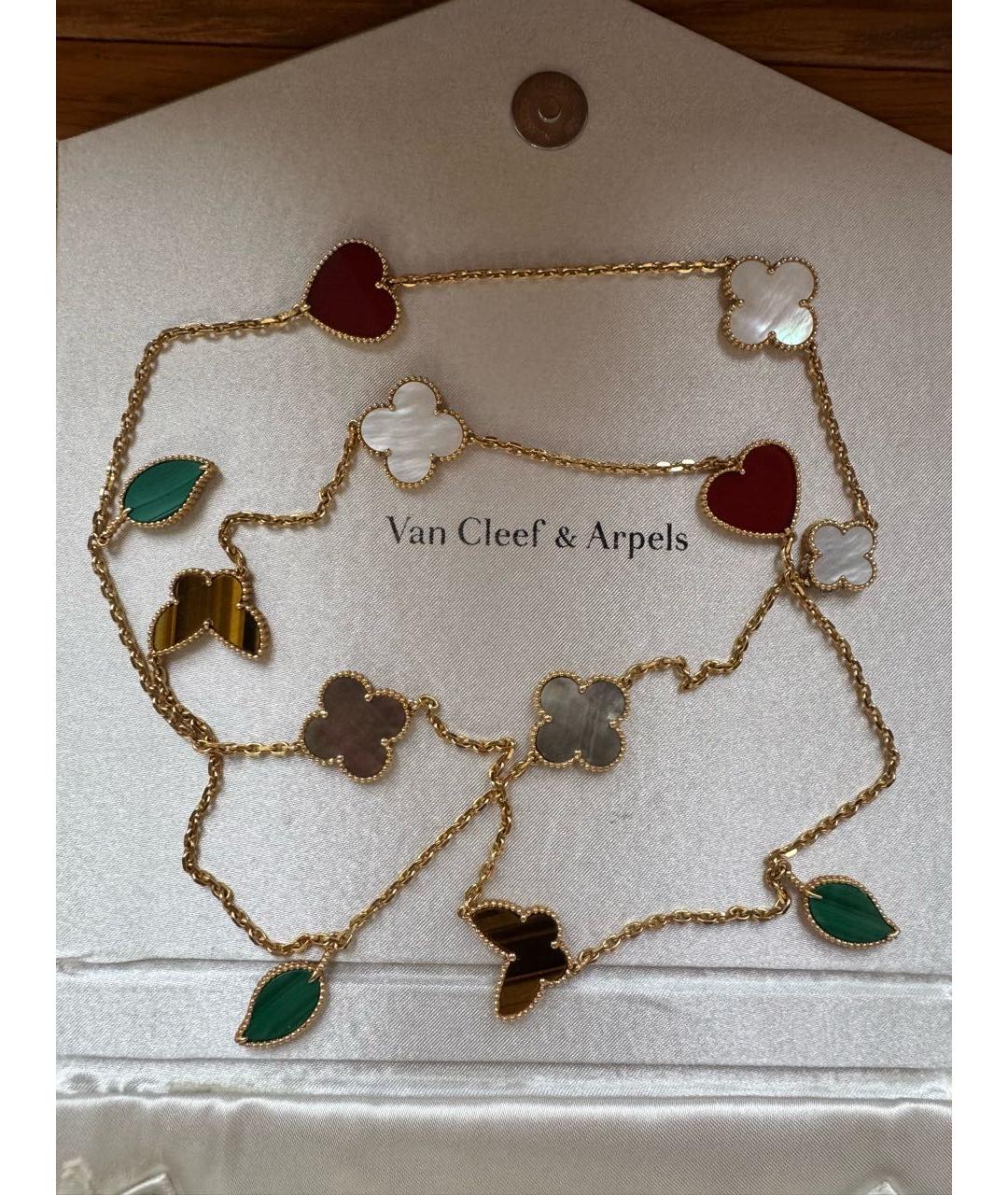 VAN CLEEF & ARPELS Мульти колье из желтого золота, фото 5