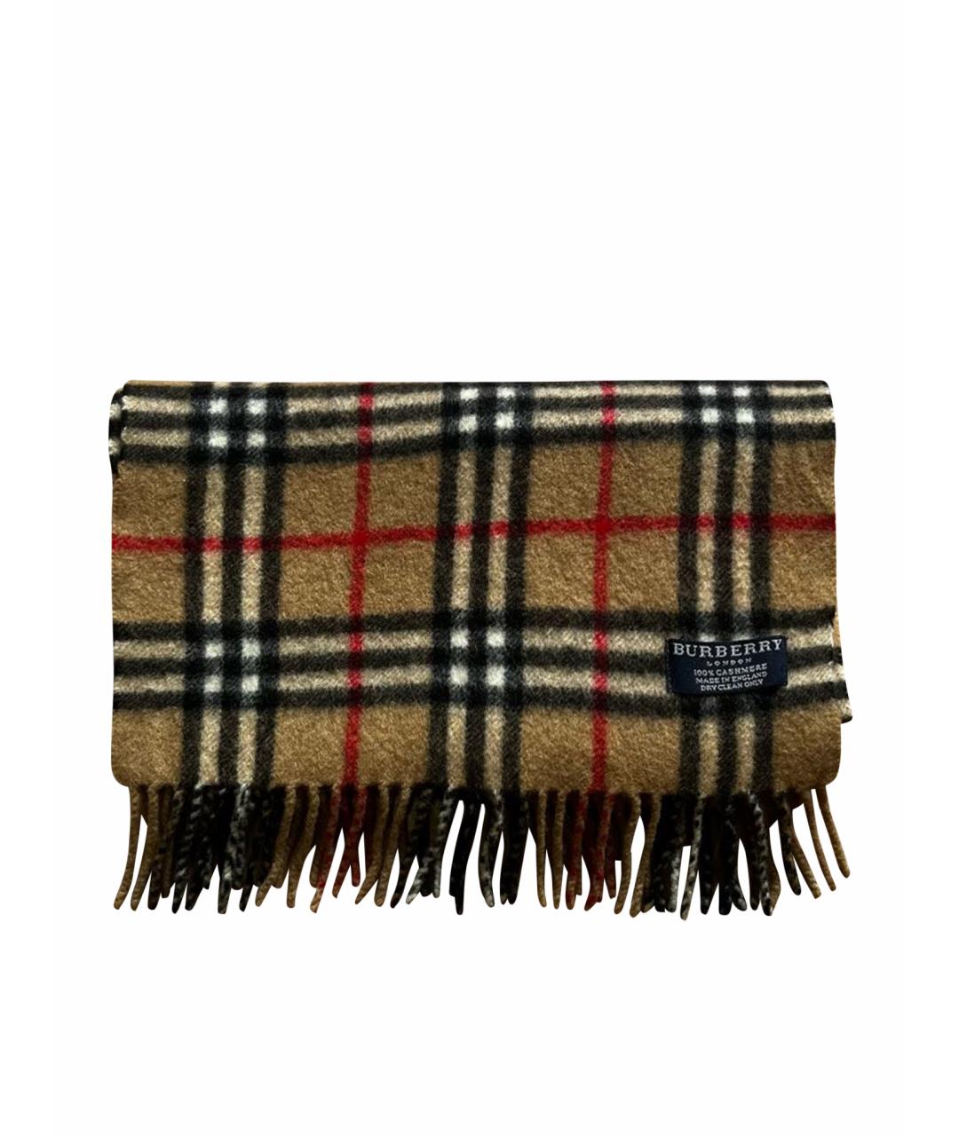 BURBERRY Мульти кашемировый шарф, фото 1