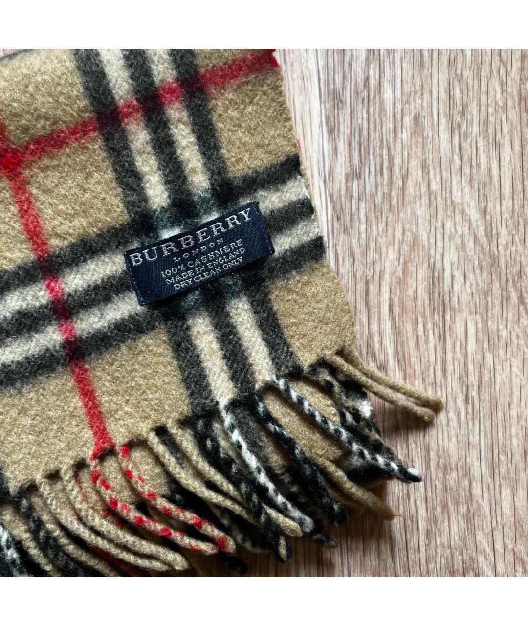 BURBERRY Мульти кашемировый шарф, фото 3