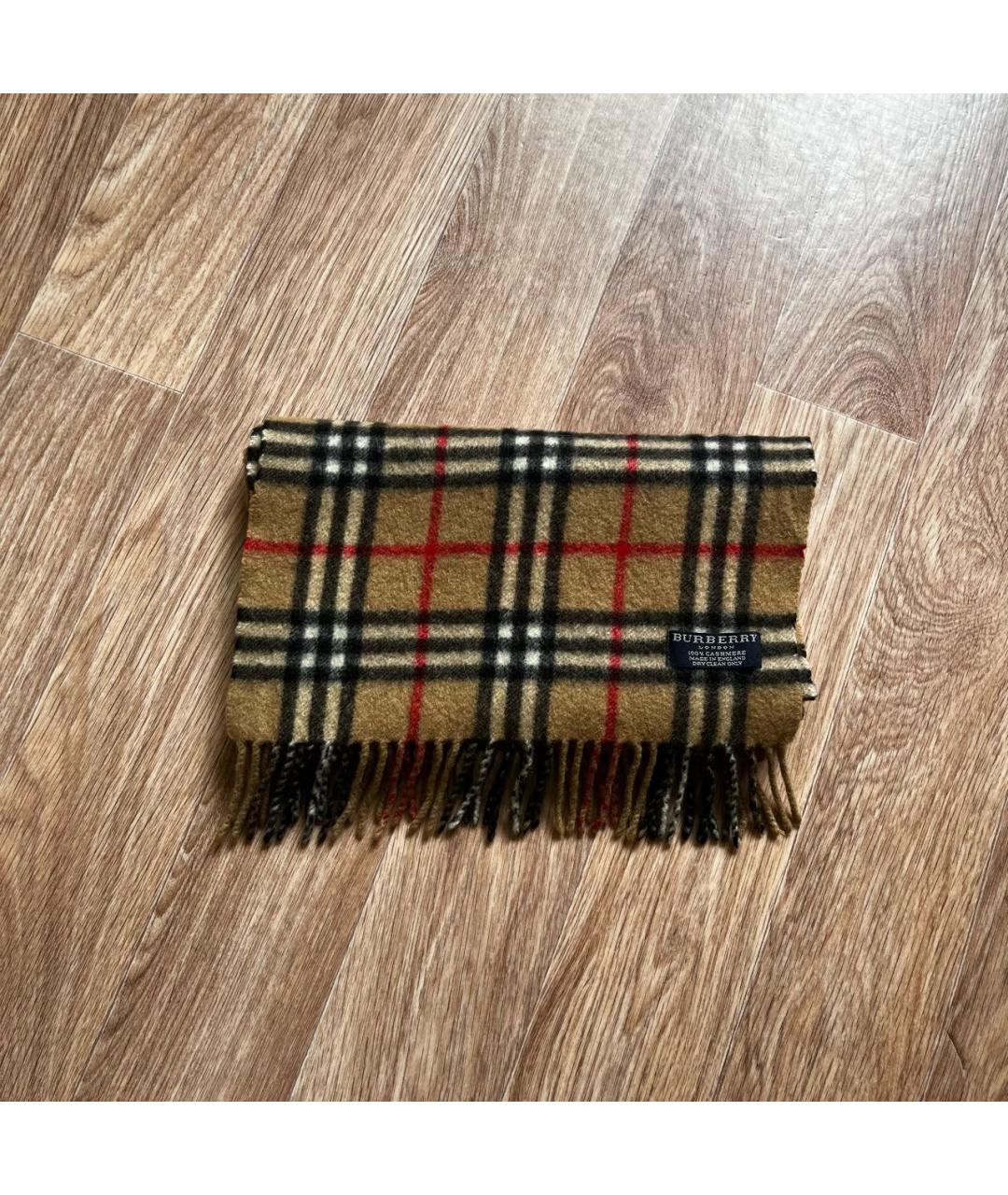 BURBERRY Мульти кашемировый шарф, фото 5