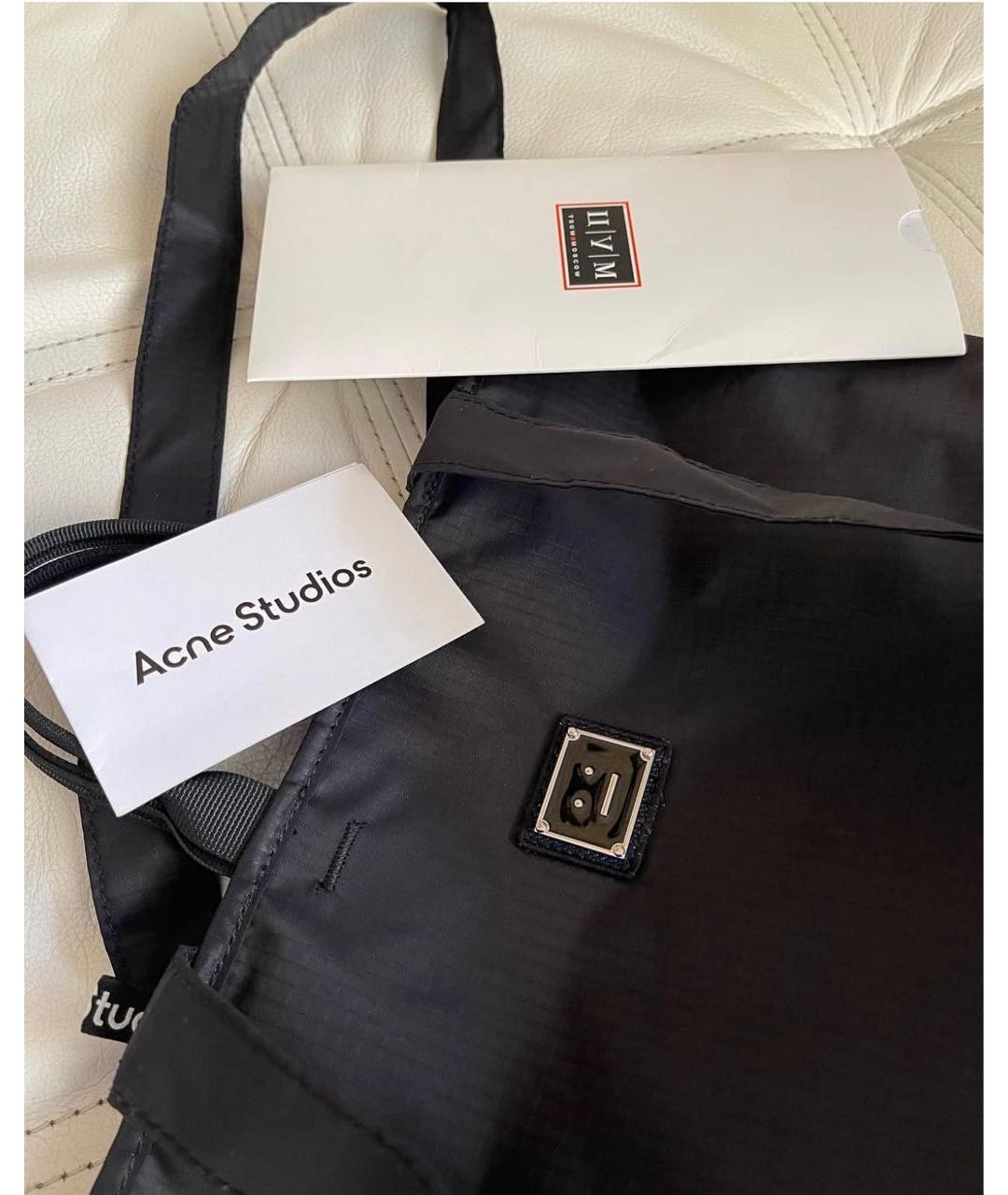ACNE STUDIOS Черная дорожная/спортивная сумка, фото 7