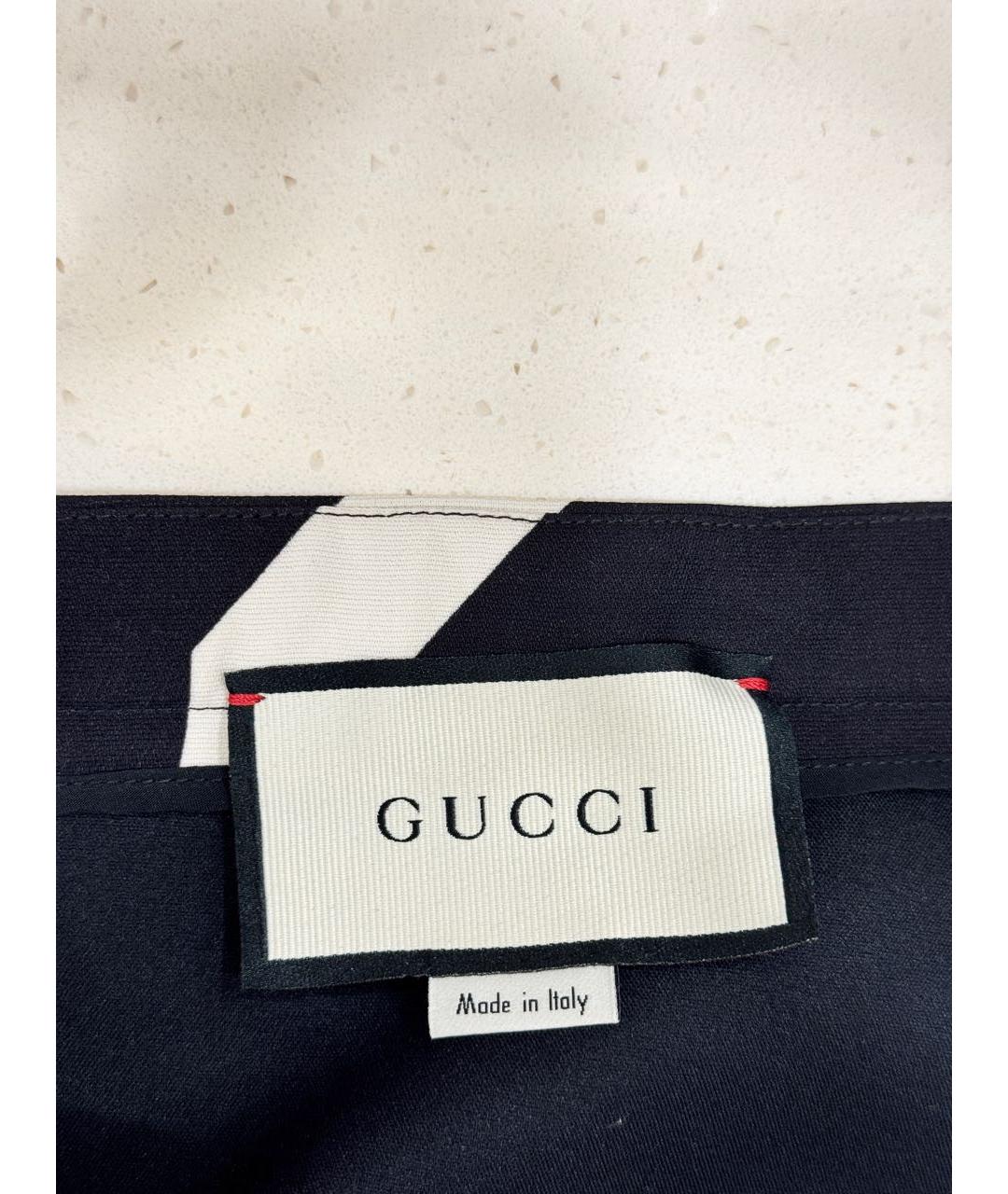 GUCCI Бежевая шерстяная юбка мини, фото 3