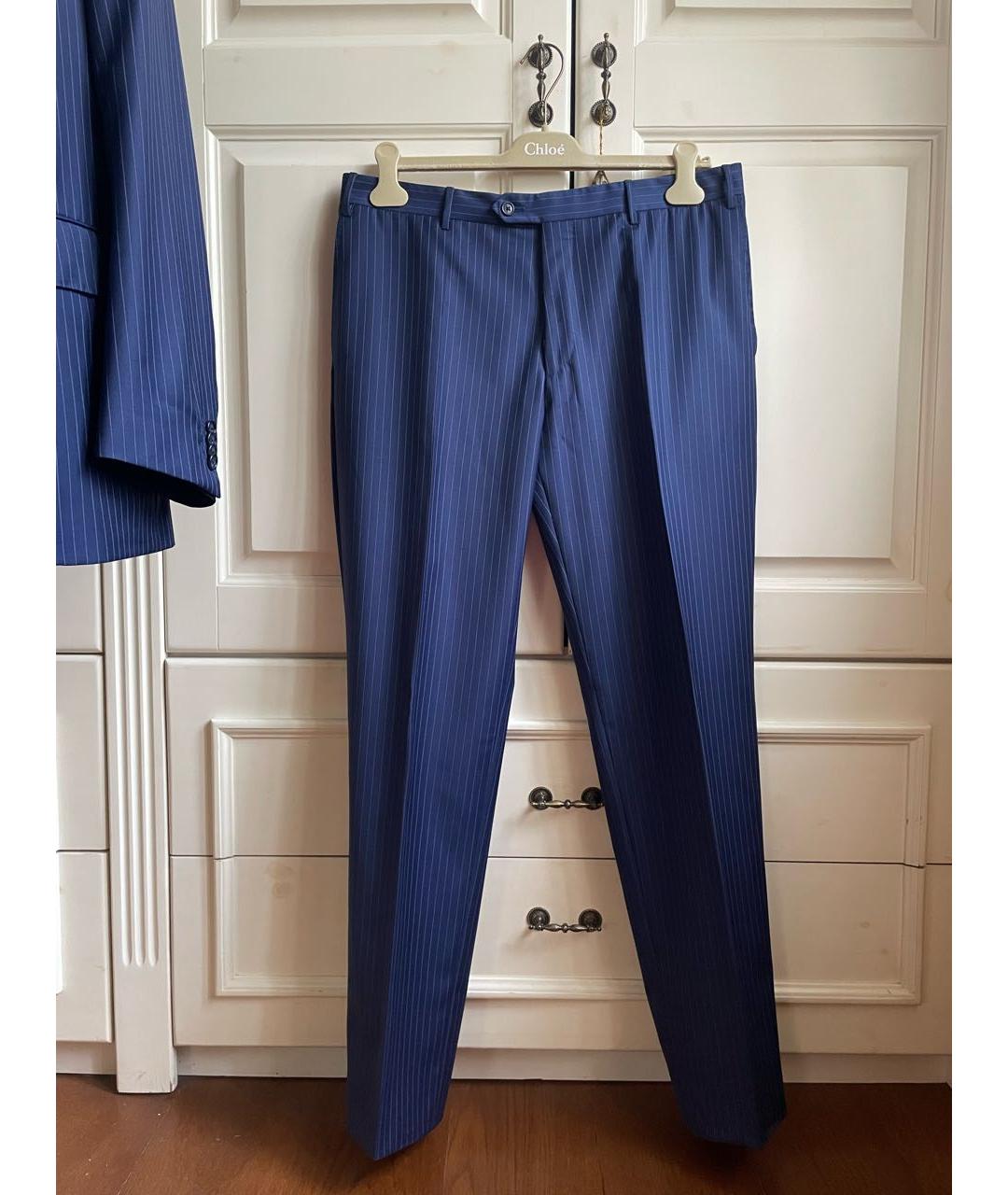 CORNELIANI Темно-синий классический костюм, фото 5