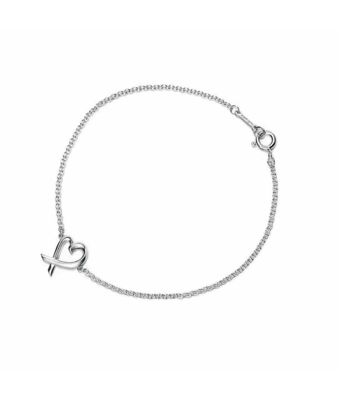 TIFFANY&CO Серебрянный серебряный браслет, фото 4