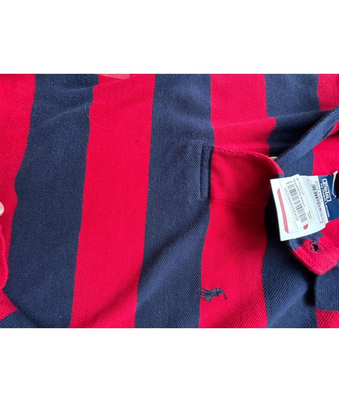 POLO RALPH LAUREN Мульти хлопковая детская футболка, фото 8