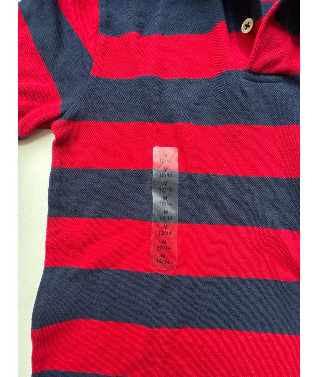 POLO RALPH LAUREN Мульти хлопковая детская футболка, фото 5