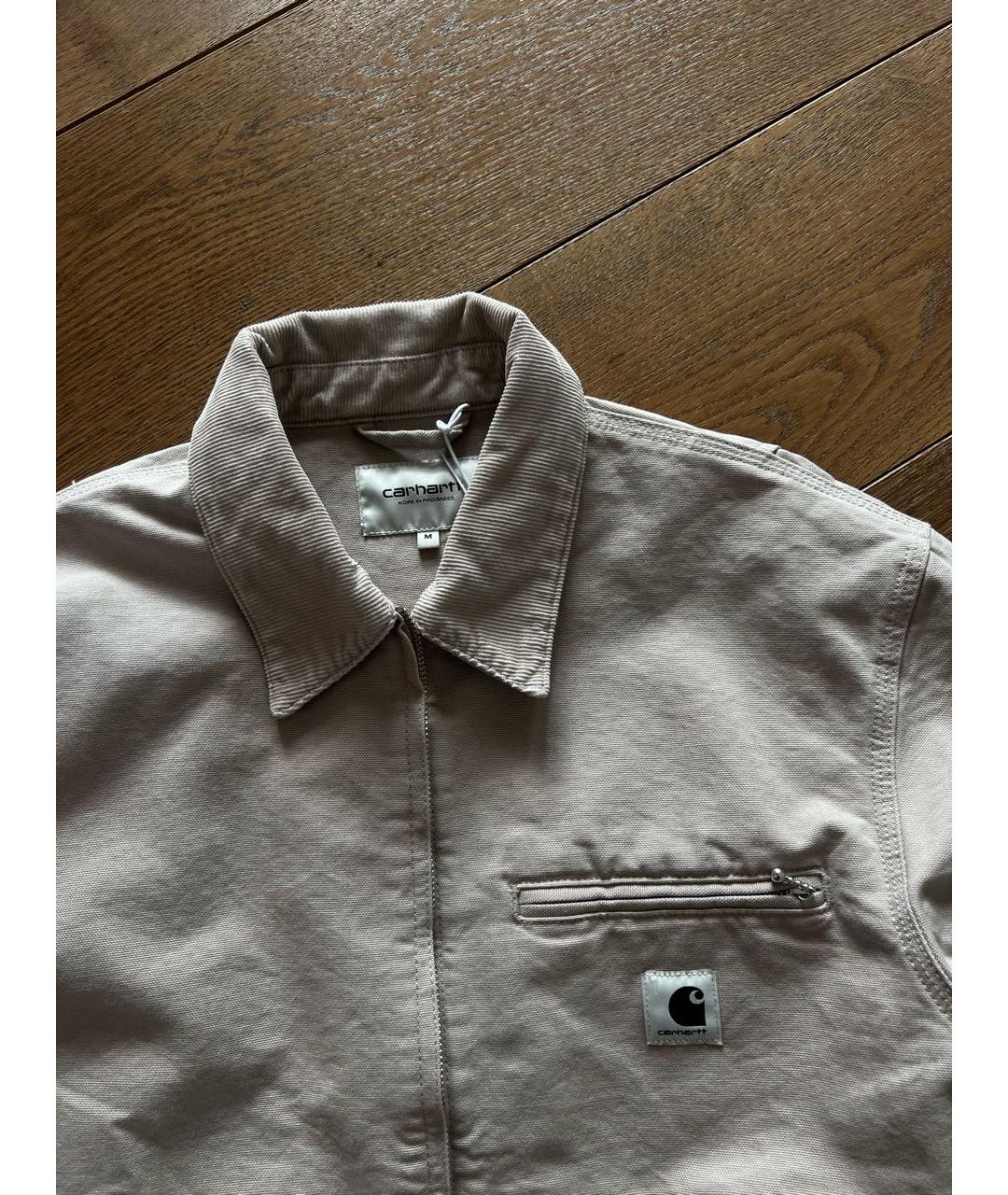 CARHARTT Бежевая хлопковая куртка, фото 3
